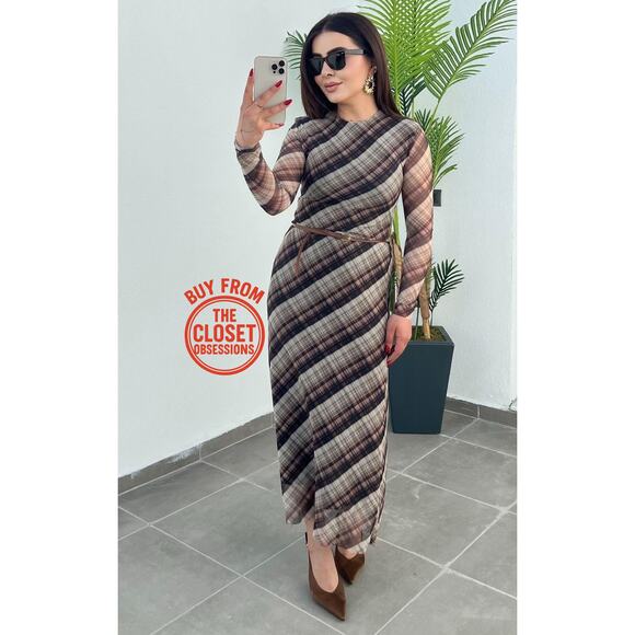 ZARA Printed Long Dress NWT - Picture 7 of 16